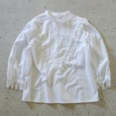 ★VINTAGE★EURO古着★ホワイトブラウス★133のサムネイル