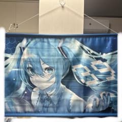 初音ミク B2タペストリー　しのたろう　コスパ