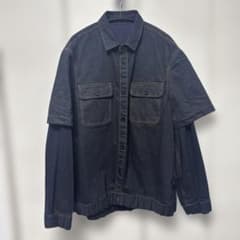 2サイズ　sacai Cotton Poplin Shirt 24-03405M sacai Cotton Poplin Shirt サカイ サイズ2 24aw - メルカリ
