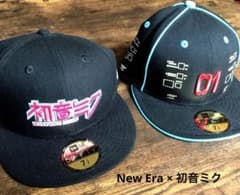 New Era × 初音ミク コラボ 限定 キャップ 7 1/4 ニューエラ - メルカリ