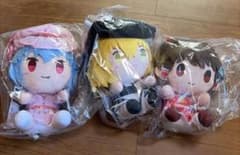 東方project 一番くじ A賞 B賞 ラストワン賞 ちょこのっこぬいぐるみ