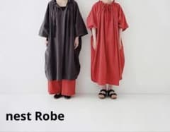 nest Robeコットンラミーボリュームワンピース ネストローブ nest Robe コットンラミーボリュームワンピース - メルカリ