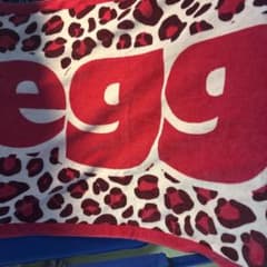 egg ロゴ入り ヒョウ柄 タオルのサムネイル