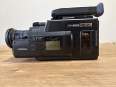 ビクター　GR-EX7　VHS-C　動作確認済　ビデオカメラ　レトロ Victor GR-EX7 S-VHS-C ビデオカメラ 本体 レトロ 90年代 - メルカリ