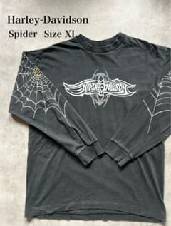 Harley-Davidson 長袖カットソー Spider XL - メルカリ