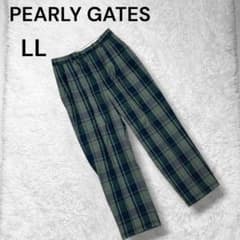 PEARLY GATES パーリーゲイツ]メンズ チェックパンツ ゴルフ LL - メルカリ