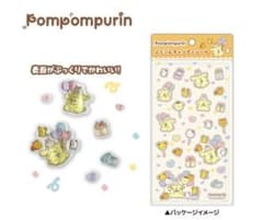 ポムポムプリン プクリンキャンディシール おたんじょうび　立体シールのサムネイル