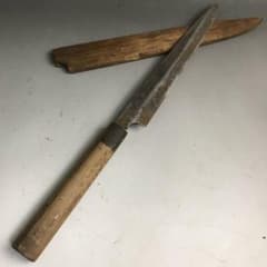 逸品】堺刃物 切付柳刃包丁 極上 片刃 右 刃渡り235㎜ 研ぎ済 | Shop