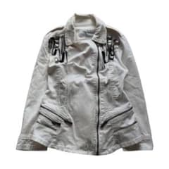 00s スタッズ ジップ ライダースジャケット LGB KMRii y2k - メルカリ
