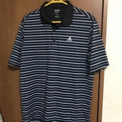 アディダス adidas ポロシャツ　L Lのサムネイル