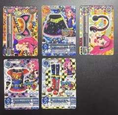 アイカツ カード スイートデビル ファニーデビル 5枚セット SwingRockのサムネイル