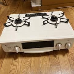 R418 ☀️ 2024年製の美品！ Rinnai 都市ガスコンロ ET34NJH4A-W3 ⭐ 動作確認済 ⭐ クリーニング済 Rinnai ガスコンロ ET34NJH4A-W 2024年製 プロパン用 - メルカリ