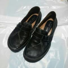 jolie pied / 革靴 黒 23.0cmのサムネイル