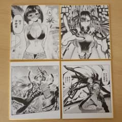 鵺の陰陽師 ポップアップストア 原画ミニ色紙 全種セット - メルカリ