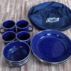 Coleman コールマン ホーロー食器 4客セット - メルカリ
