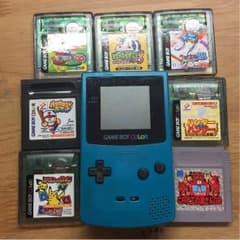 ゲームボーイカラーとソフトのサムネイル