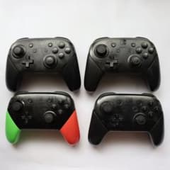 ジャンク品 任天堂Switch プロコントローラー 純正4つセット - メルカリ
