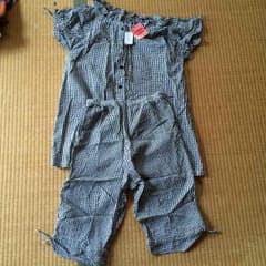 綿100%♡新品♡ギンガムチェックパジャマのサムネイル