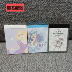 ディズニー　ミニメモ　3点セット　101匹わんちゃん　アナ雪　ラプンツェル　新品