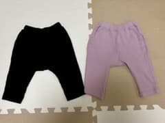GU サマナルパンツ 10分丈 2枚セット 80のサムネイル