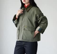 BARBOURバブアー☆ウイニー ☆カジュアルジャケット☆カーキL新品 