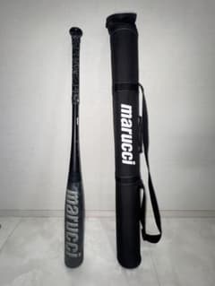 82cm Marucci 黒ワニ 小学生 軟式野球バット 専用ケース付き！のサムネイル