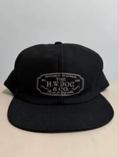 THE H.W.DOG&CO. hwdog トラッカー キャップ ブラック 38 - メルカリ