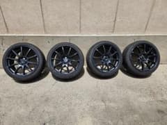 SSR GTV02 18インチ ホイールセット 4本 5H100 8.5J+44のサムネイル