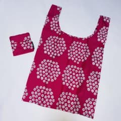 週末限定価格！marimekko エコバッグ　プケッティ　廃盤品のサムネイル