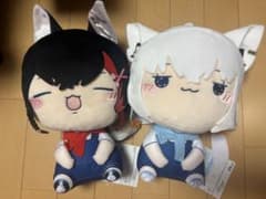 ホロライブ ぬいぐるみ 2体セット 大神ミオ 白上フブキ - メルカリ