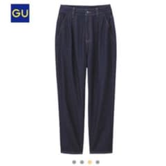 GUハイウエストマムジーンズのサムネイル
