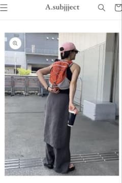 A subjjject lap pants gray ラップパンツのサムネイル