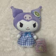 クロミ ぬいぐるみ 紫 チェック柄のサムネイル