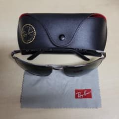 Ray-Ban グレーサングラス ケース付き - メルカリ