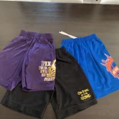 マニフ様専用　♡バスパン　140 ３枚セット♡のサムネイル