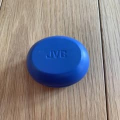 値下げ⭐︎JVC ワイヤレスイヤホン 青　片耳のサムネイル