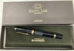 MARUZEN Stream Line 万年筆　極美品オトノモデル　14 MARUZEN Stream Line 万年筆 極美品オトノモデル 14 - メルカリ