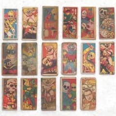 月光仮面 メンコ 25枚 17種 昭和33年頃 川内康範 昭和レトロ 当時物希少 月光仮面 メンコ 25枚 17種 昭和33年頃 川内康範 昭和レトロ 当時物