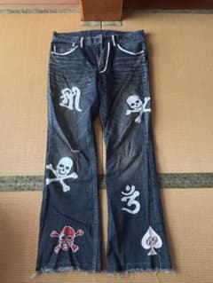 Levi's 517-03 デニムパンツ スカルプリント W33 L33のサムネイル