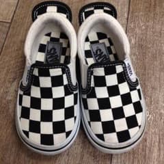 VANS スリッポン チェッカー 15㎝のサムネイル