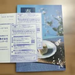 ハガキ2枚+冊子1冊 白波 カタログギフト プレゼント ランチ 新江ノ島