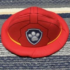 プラチナムザッカコスチューム パウパトロール 帽子 マーシャル キャップ 赤