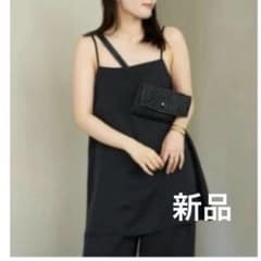 新品】Plage プラージュfibril linen 混キャミソール ブラック - メルカリ