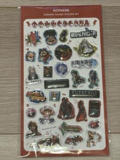 KONAMI GAMES STICKER SET TGS2026会場限定 コナミのサムネイル