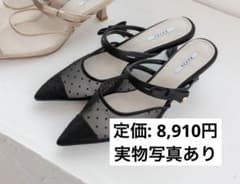 RANDA シアーリボンミュールパンプス ランダのサムネイル