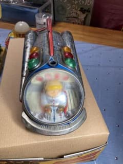U,S,A, 宇宙船ブリキマスダヤアポロ　レトロ訳ありジャンク品のサムネイル