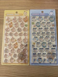 【新品　未使用】ちいかわ ボンボンドロップシール うさぎ ハチワレ 2枚セットのサムネイル