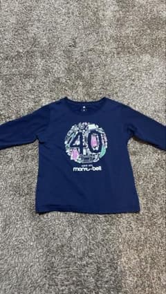 mont-bell 長袖Tシャツ ネイビー XSのサムネイル