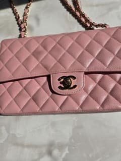CHANEL ピンク キルティング ショルダーバッグのサムネイル