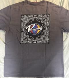 Paragraph Tシャツ グレー ペイズリー柄のサムネイル